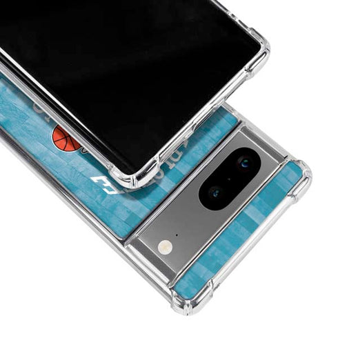 NBA Charlotte Hornets Hardwood Classics Google Pixel 8 Clear Case